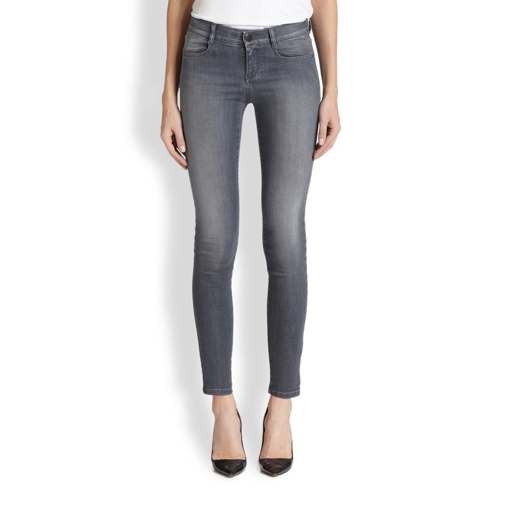 New Stella McCartney Long Skinny Blue Denim Jeans